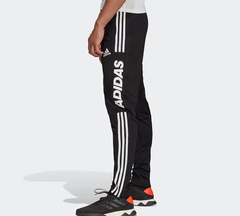 Adidas Knitted Sweatpants Men's Black-4