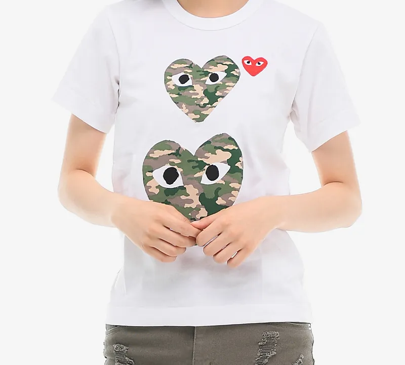 CDG Play T Shirts Women's-2