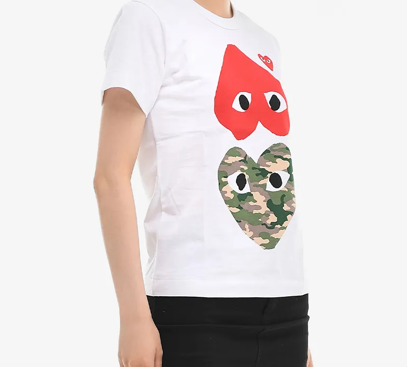CDG Play T Shirts Women's-3