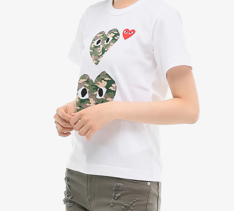 CDG Play T Shirts Women's-3