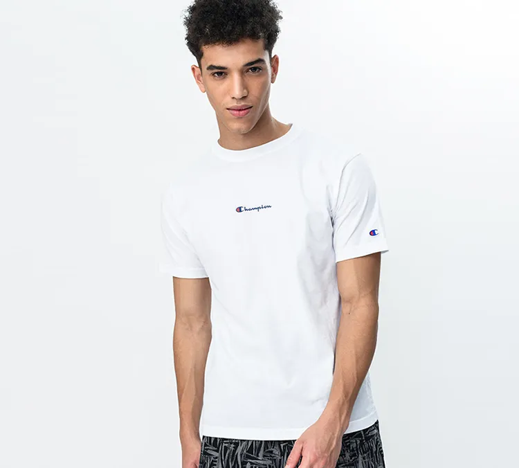 Champion T Shirt Japan Version Unisex White-2