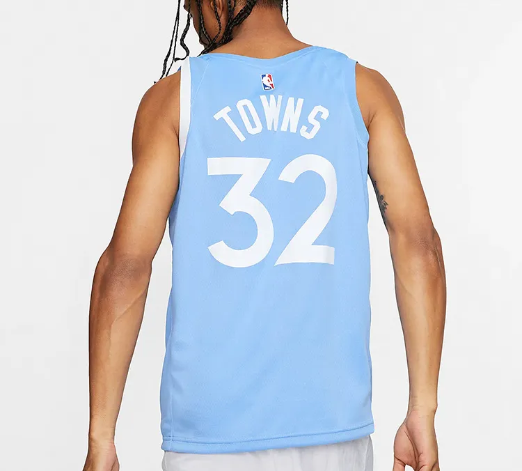 Nike Jersey Basketball Jersey Men's Sky Blue-2