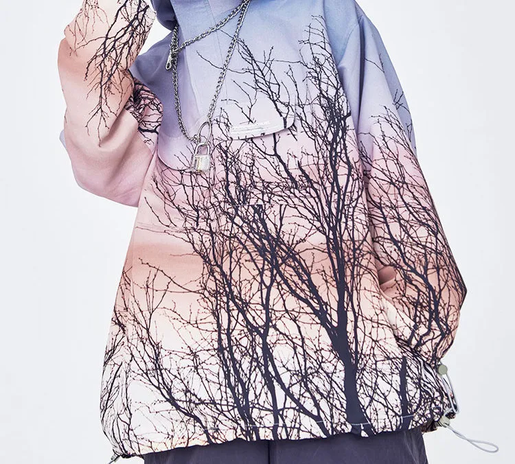 HARSH AND CRUEL Windbreaker Jacket Unisex-3