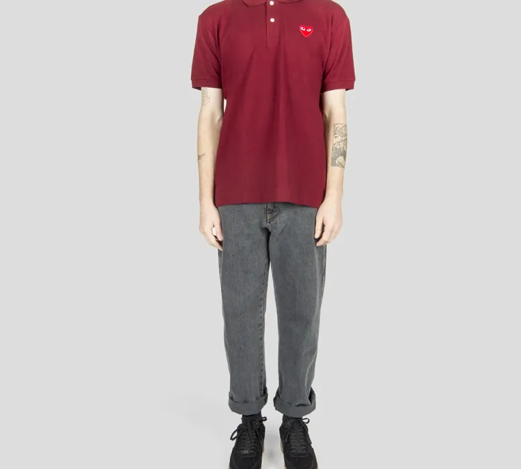 CDG Play Polo Shirts Men-4
