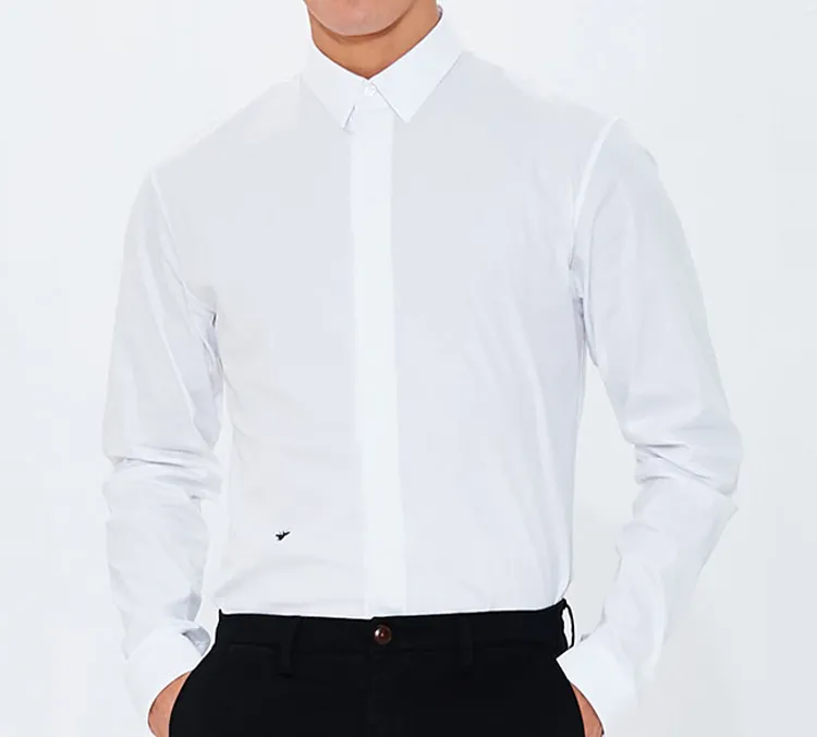 DIOR Quarterly New Products Shirts Men White-3