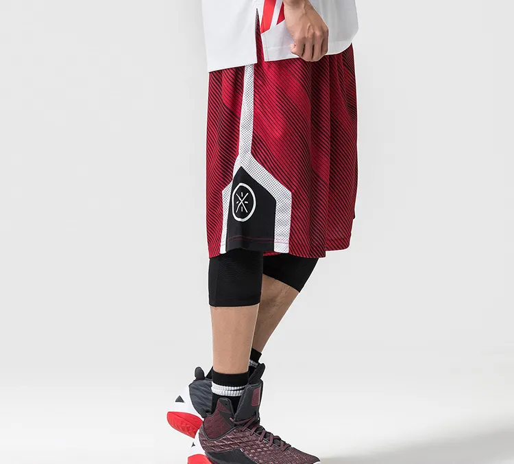 LiNing Casual Shorts Men's Brick Red-2