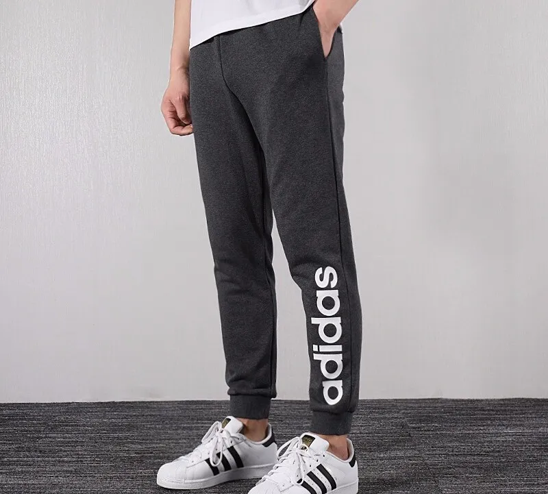 Adidas Neo Knitted Sweatpants Men's Gray-2