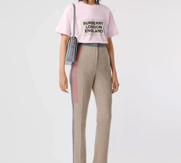 Burberry T Shirt Women's Light Pink-5