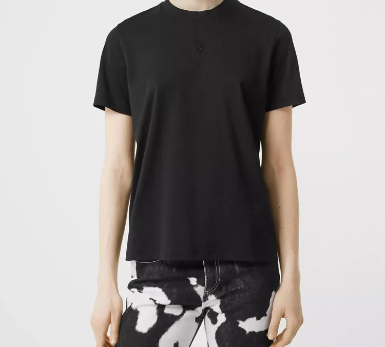 Burberry Monogram Logo T Shirt-3