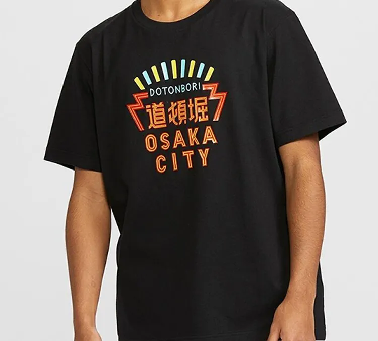 UNIQLO Regular T Shirt Men's Black-1