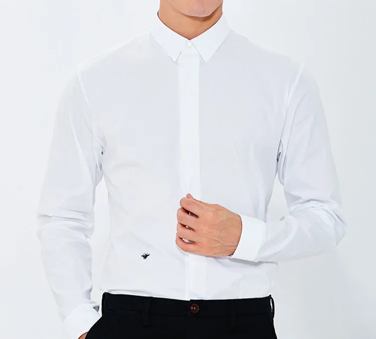 DIOR Quarterly New Products Shirts Men White-2