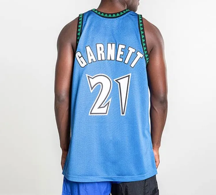 Mitchell Ness 'NBA Minnesota Timberwolves 03 04 Kevin Garnett' Authentic Jersey Top-3