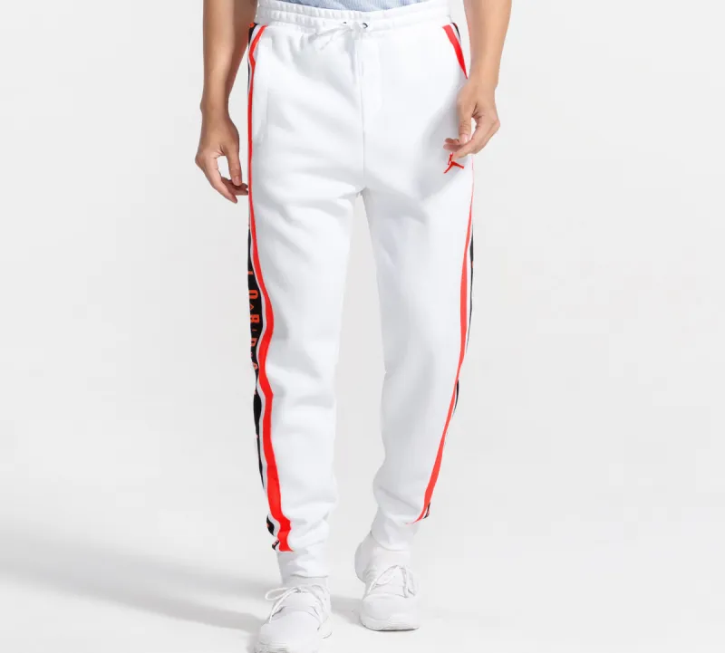 Jordan Knitted Sweatpants Men's White-3