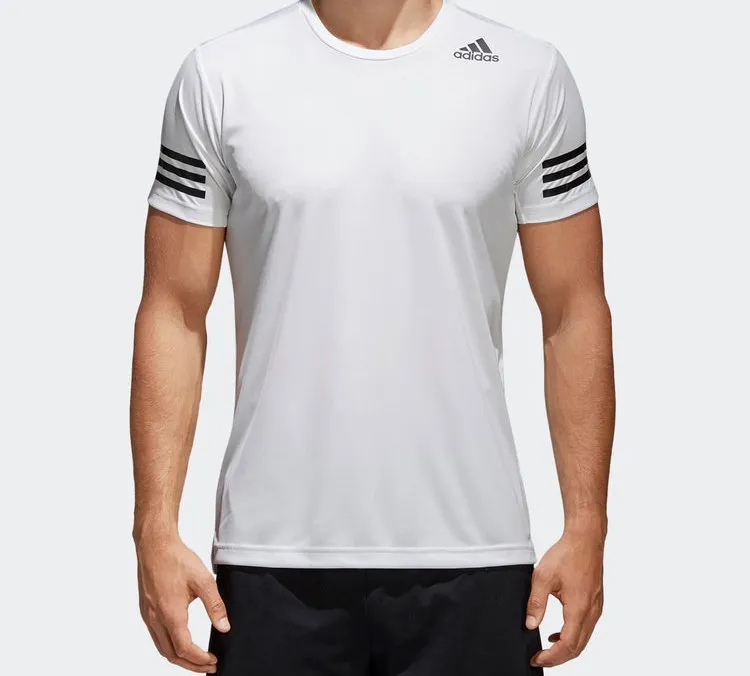 Adidas T Shirts Men White-4