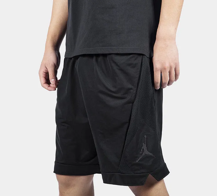 Jordan Black Jumpman Logo Basketball Shorts Black-3
