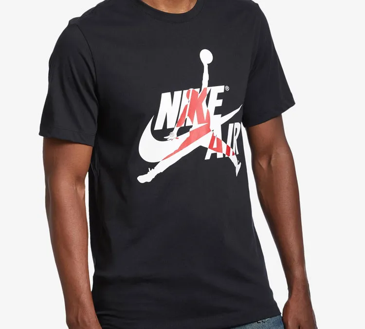 JORDAN Air T Shirts Men Black-2