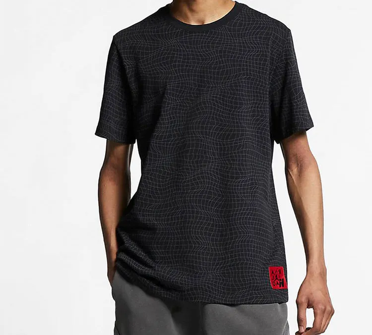 Jordan Set-in Sleeve T-Shirt Men's Black-1