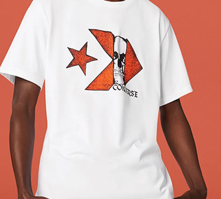 Converse T Shirts Men White-3