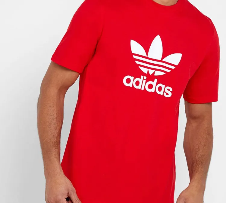 Adidas Originals T Shirt Men's Red-1