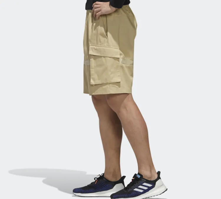 Adidas Cargo Shorts Men Grassland Brown-4
