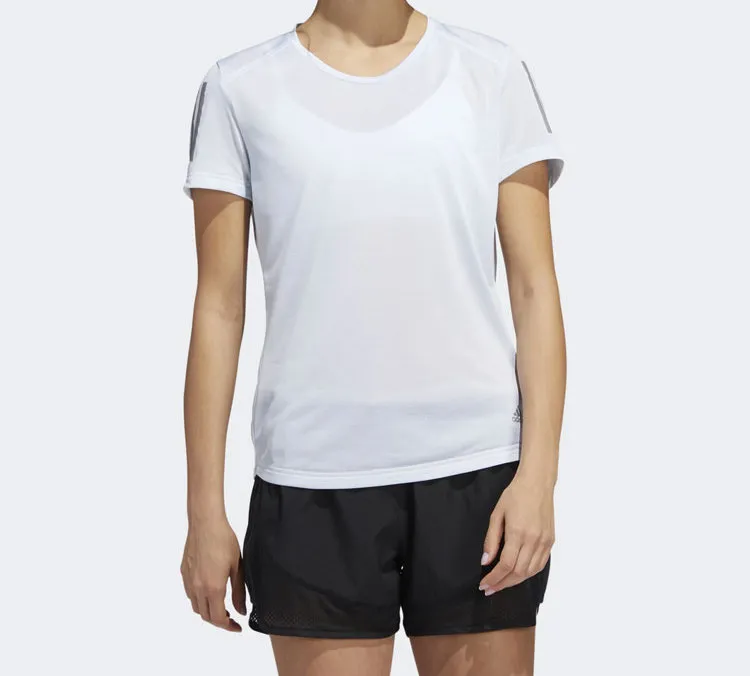 Adidas T Shirt Women's Light Sky Blue-2