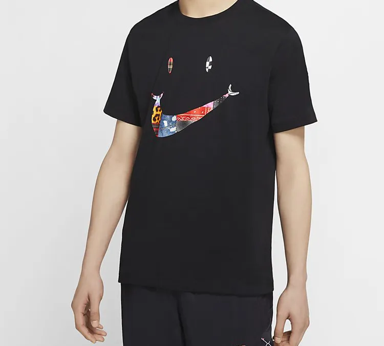 Nike Set-in Sleeve T-Shirt Men's Black-2