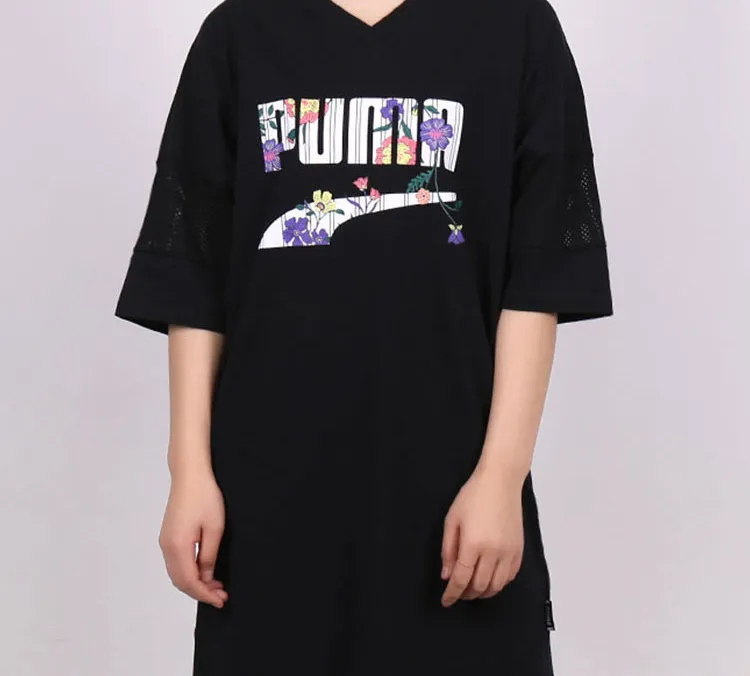 PUMA T Shirts Women's Black-2
