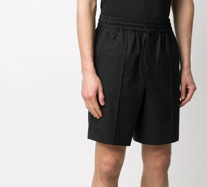 Y 3 Casual Shorts Men Black-1