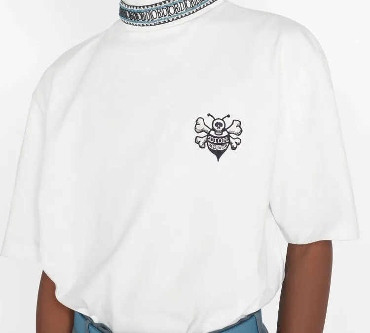 DIOR Quarterly New Products T-Shirts Men White-2