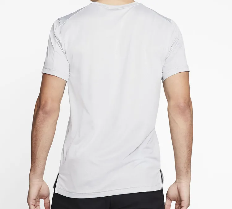Nike T Shirts Men Birch Heather-2