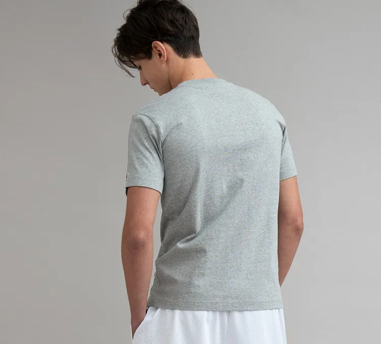 Champion T Shirts Unisex Gray-3