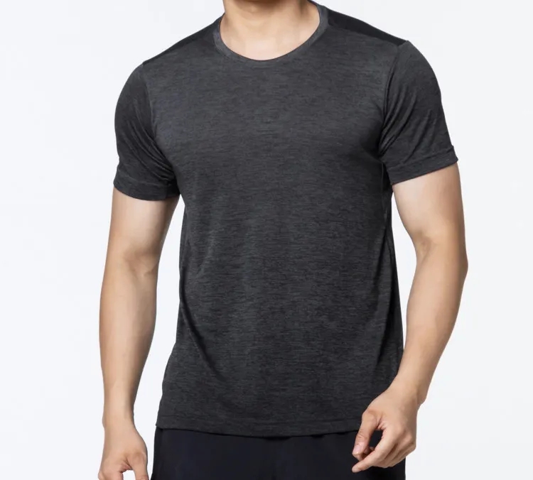 Adidas T Shirt Men's Black Gray-2