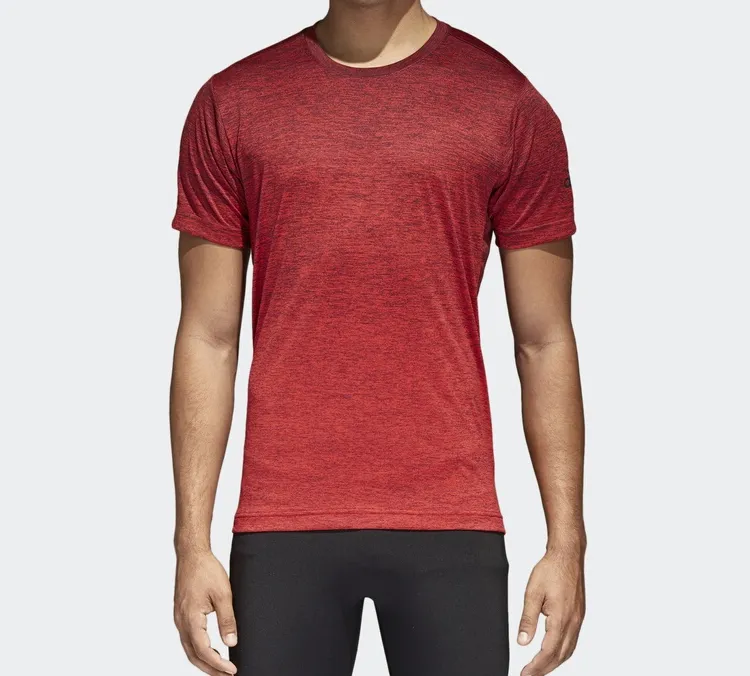 Adidas T Shirts Men Festive Reservoir Red-5