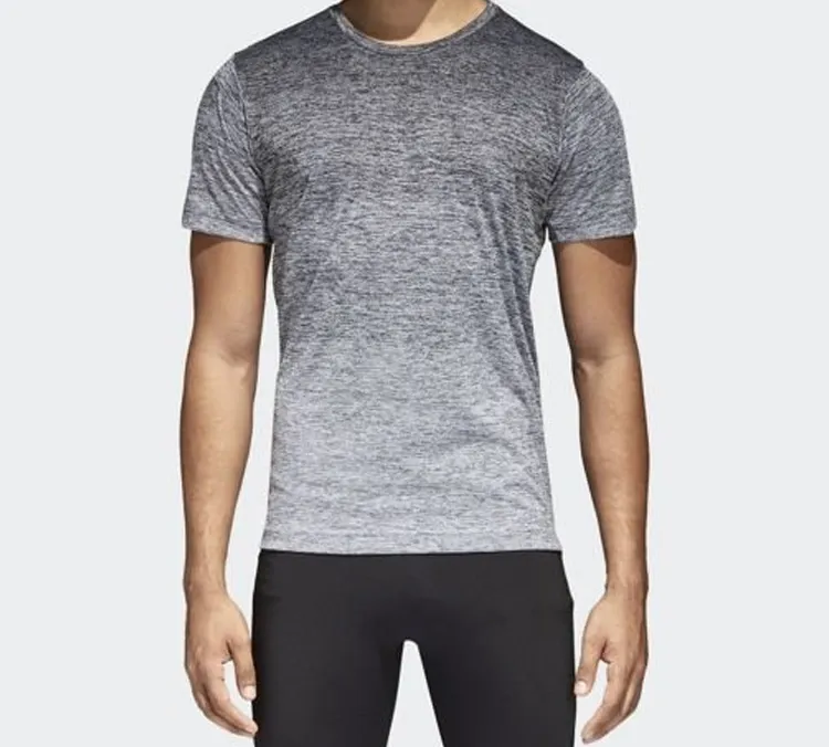 Adidas T Shirts Men Black/White-2