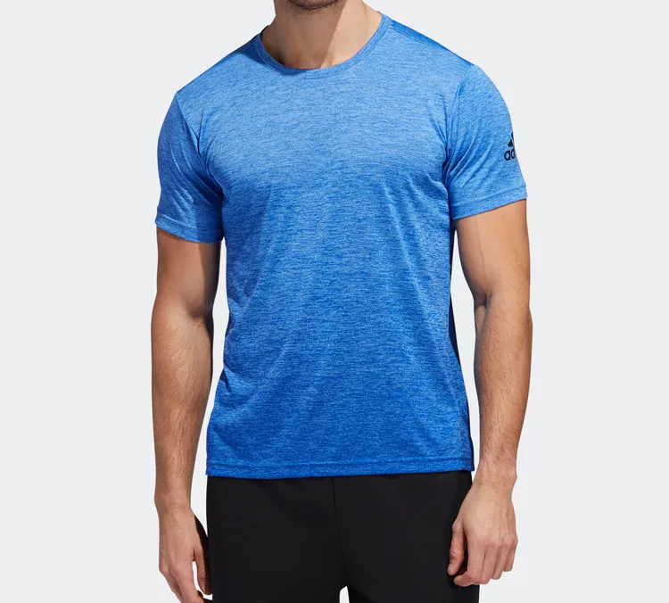 Adidas T Shirts Men Natural Blue-2