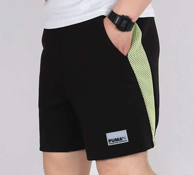 PUMA Low Cut Casual Shorts Men's Black-2