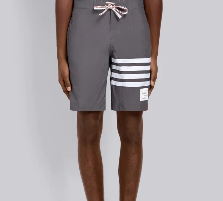 THOM BROWNE Casual Shorts Men Medium Gray-3