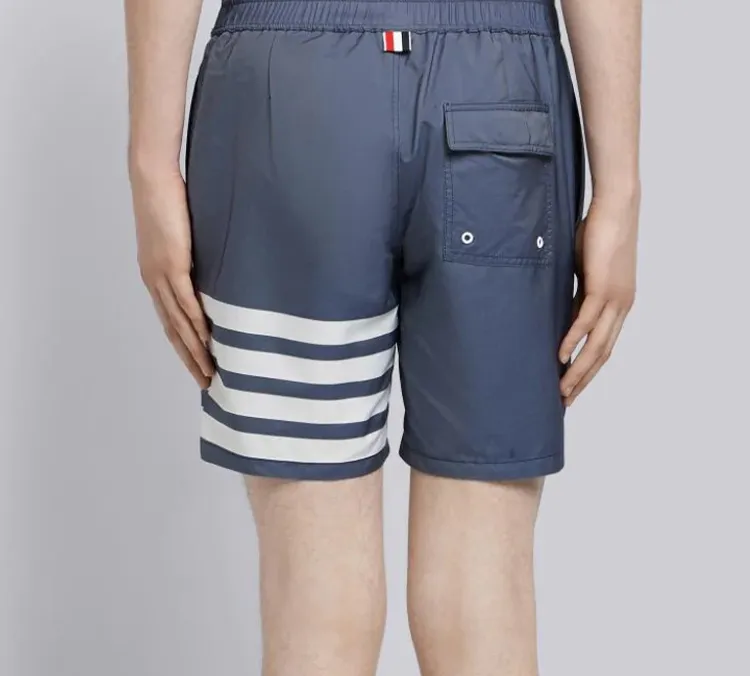 THOM BROWNE Swimming Shorts Men Navy-2