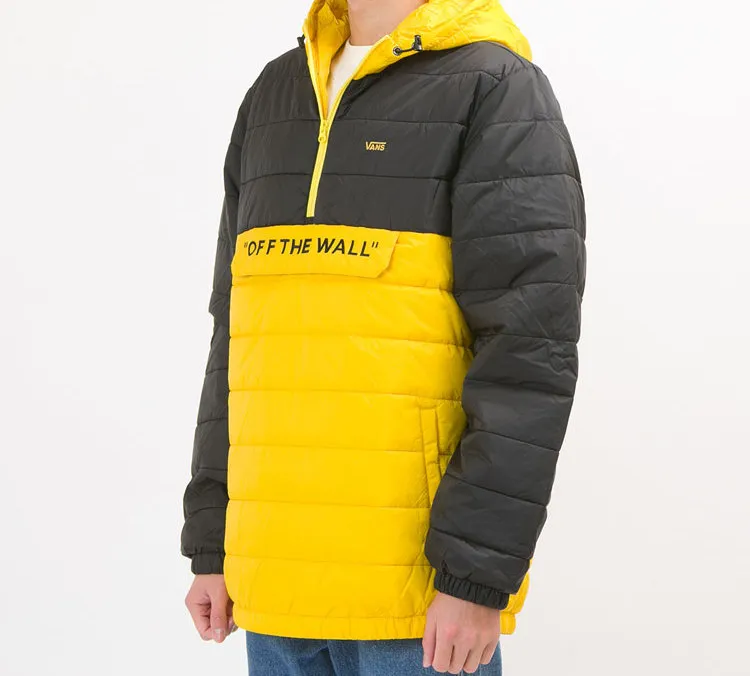 Vans Carlon Anorak Puffer Jackets Unisex Yellow-1