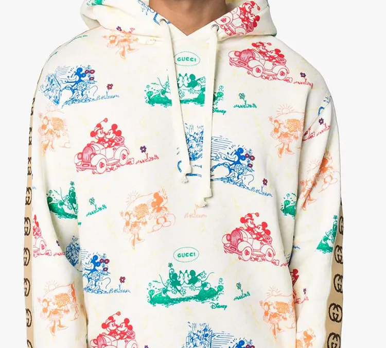 Disney X GUCCI Sweatshirts Men White-1