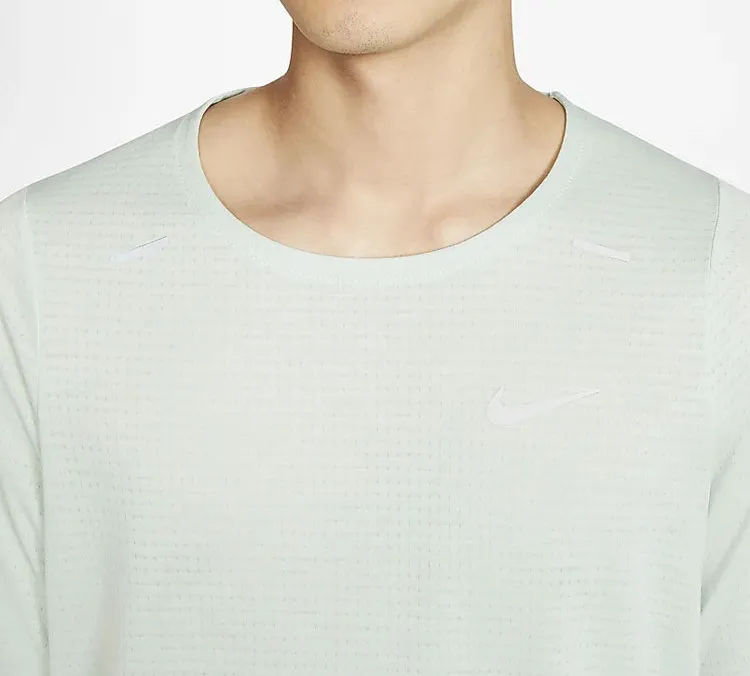 Nike T Shirts Men Light Green-3