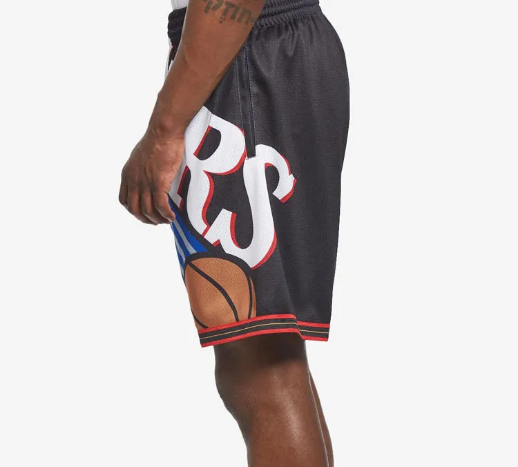 Mitchell Ness Basketball Shorts Men Black-5