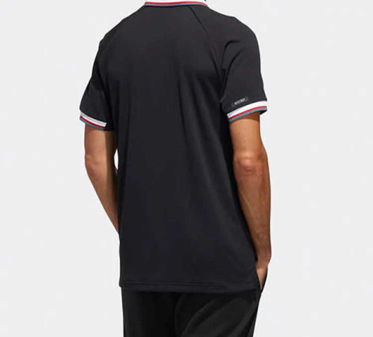 Adidas Polo Shirts Men Black-5