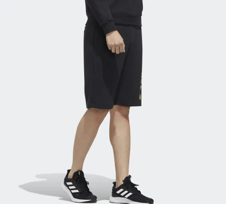 Adidas Neo Fitted Shorts Men's Black-3