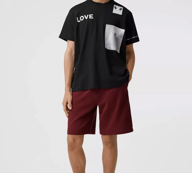Burberry T Shirts Men Black-3