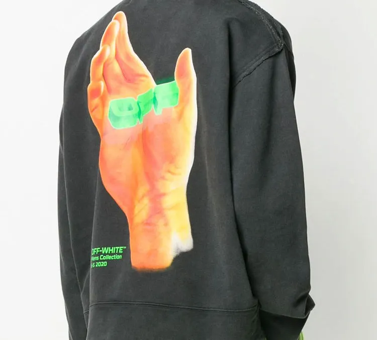 OFF WHITE Ss20 Sweatshirts Men Black-2
