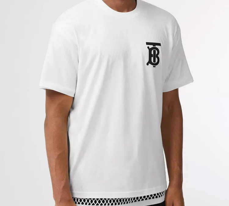 Burberry Women's Monogram Motif Oversized T shirt-1