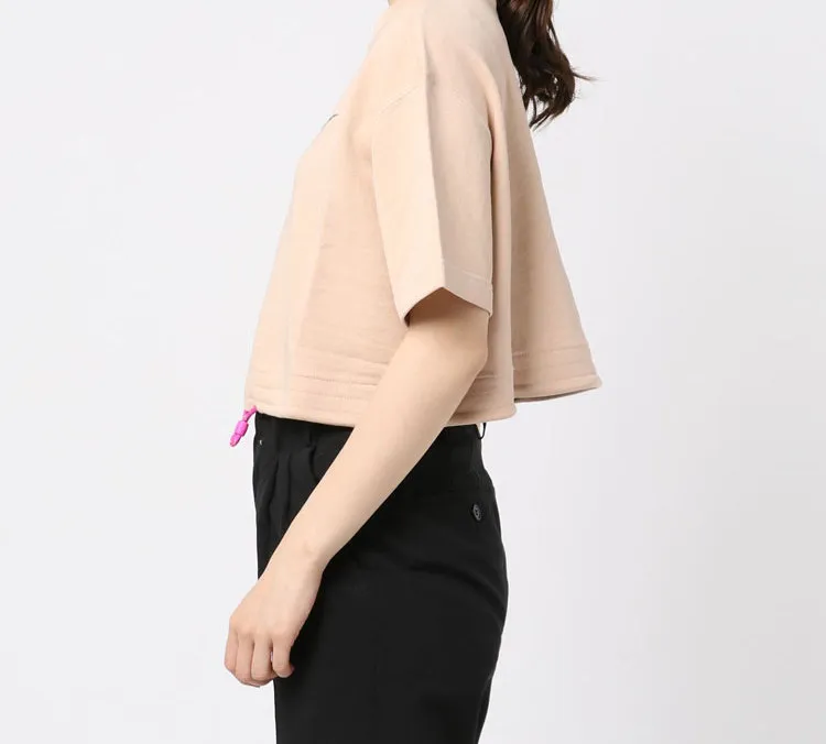 Nike Crop Tops Women's Pink-4
