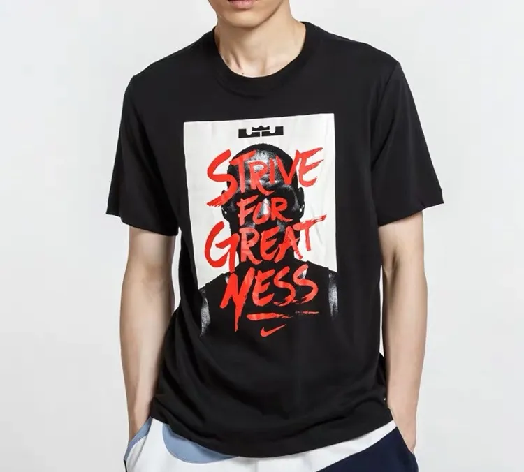 Nike Set in Sleeve T Shirt Men's Black-2