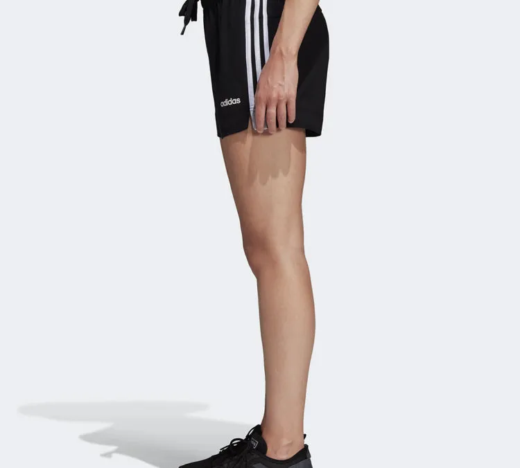 Adidas ESSENTIALS 3 Stripes Casual Shorts Women's Black-4